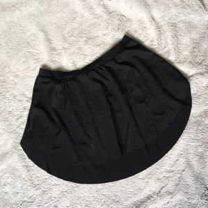Black Pull-On Ballet Skirt